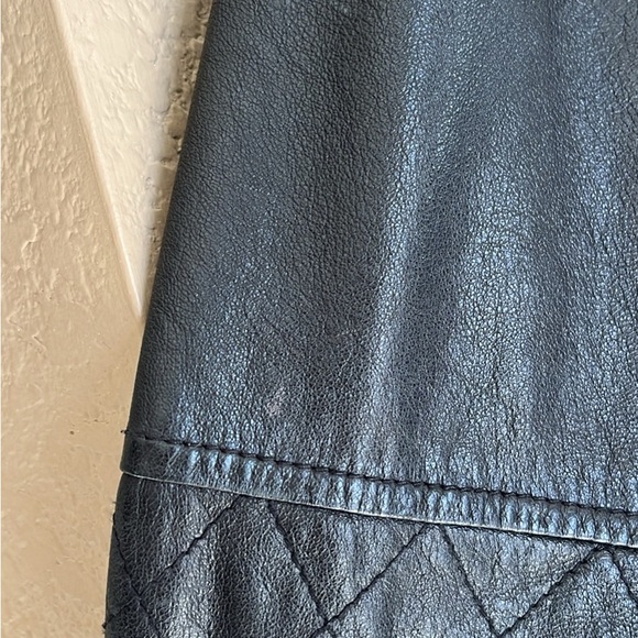 Vince Black Leather Jacket Size Small - Picture 12 of 12
